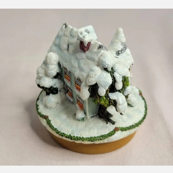 Our America Candle Topper Victorian Winter Home White Christmas Decor C-2 - Picture 2 of 10